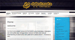 Desktop Screenshot of dabeatmasta.com